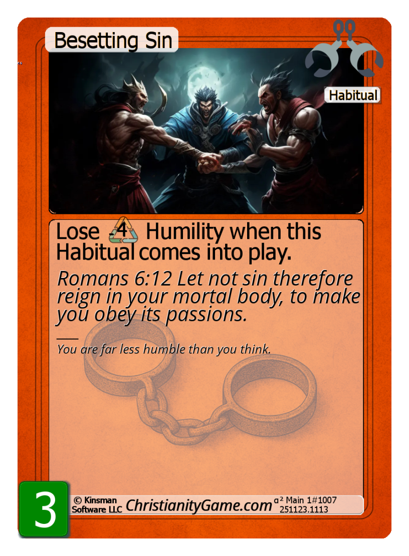 Besetting Sin